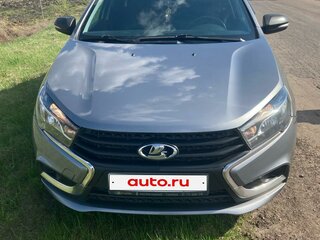 2017 Lada (ВАЗ) Vesta I, серый, 730000 рублей, вид 1