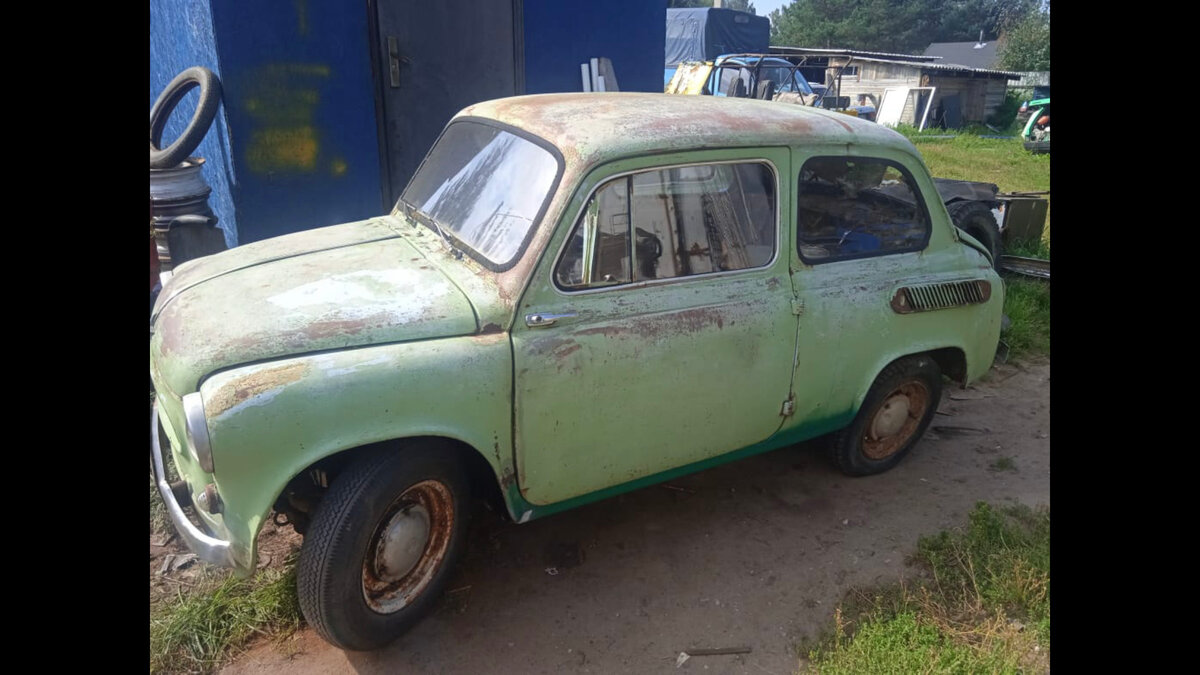 Заз 965 зеленый