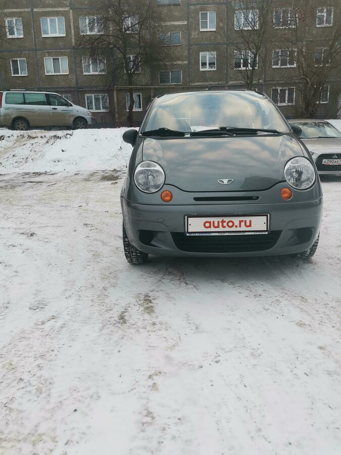 Дэу матиз серый