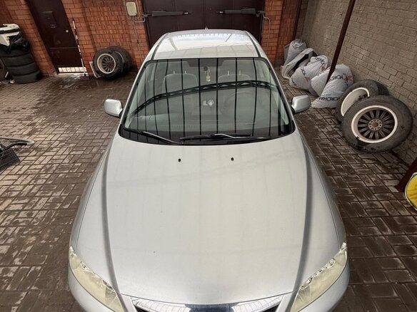 2004 Mazda 6 I (GG), серебристый, 400000 рублей - вид 3
