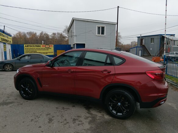 2015 BMW X6 30d II (F16), пурпурный - вид 2