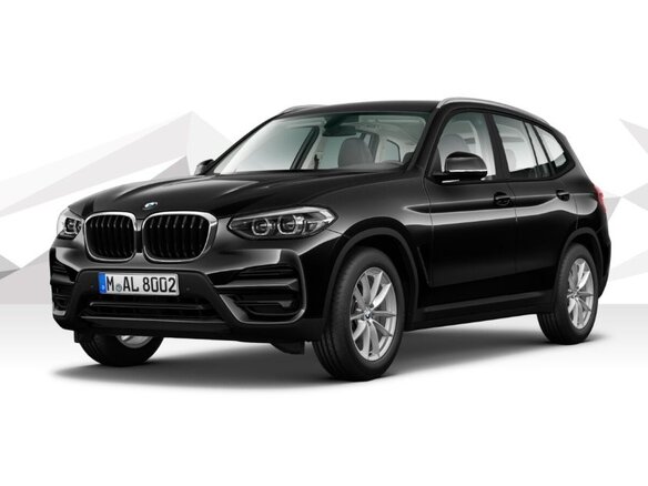 2021 BMW X3 20d xDrive III (G01), чёрный
