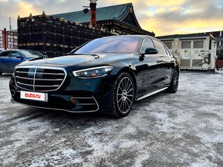 2021 Mercedes-Benz S-Класс 450 Long 4MATIC VII (W223), зелёный, 9999999 рублей, вид 1