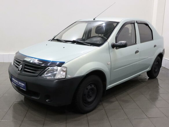 2008 Renault Logan I, зелёный