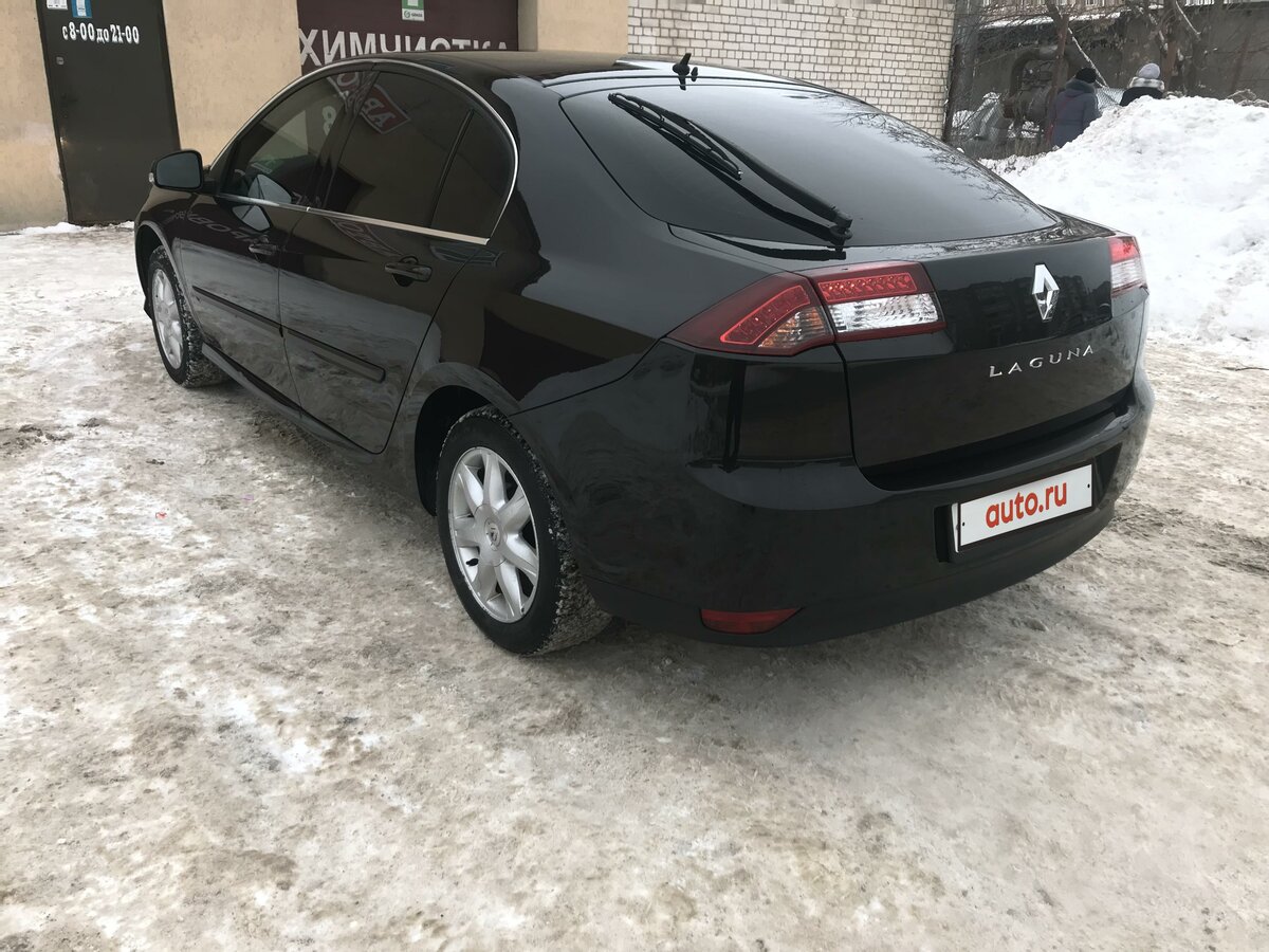 Рено лагуна черная