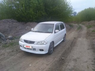 2001 Mazda Demio I (DW), белый, 190000 рублей, вид 1