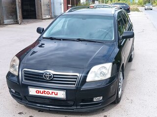 2004 Toyota Avensis II, чёрный, 600000 рублей, вид 1