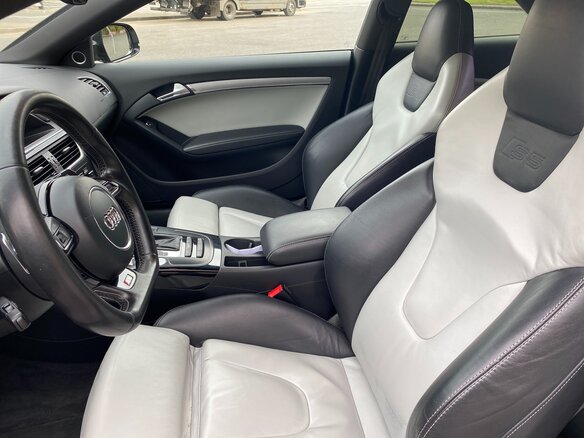 2012 Audi S5 I (8T) Рестайлинг, серый - вид 4