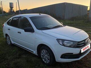 2020 Lada (ВАЗ) Granta I Рестайлинг, белый, 510000 рублей, вид 1