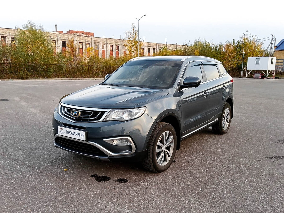 Купить б/у Geely Atlas I 2.4 AT (149 л.с.) 4WD бензин автомат в Йошкар ...