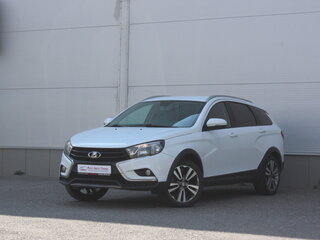 2019 Lada (ВАЗ) Vesta SW Cross I, белый, 855000 рублей, вид 1
