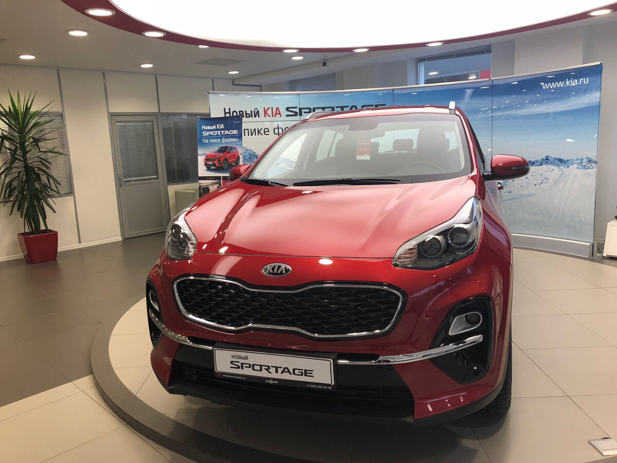 Kia sportage iv рестайлинг