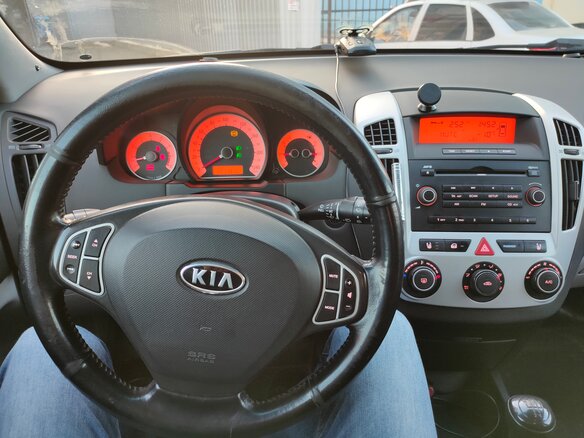 2007 Kia Ceed I, серый - вид 4