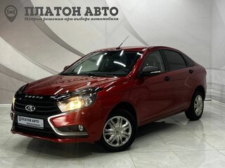2020 Lada (ВАЗ) Vesta I, красный, 1100000 рублей, вид 1