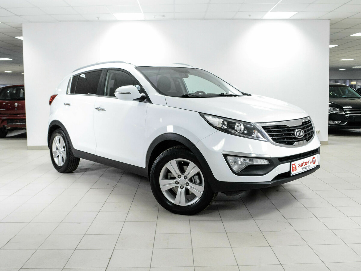 Kia Sportage 2014 Р±РµР»С‹Р№