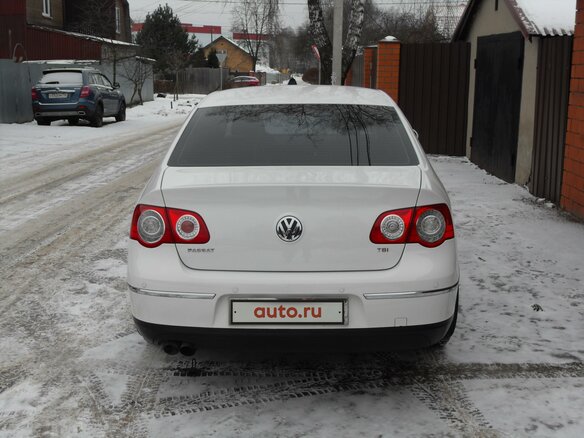 2008 Volkswagen Passat B6, белый - вид 6