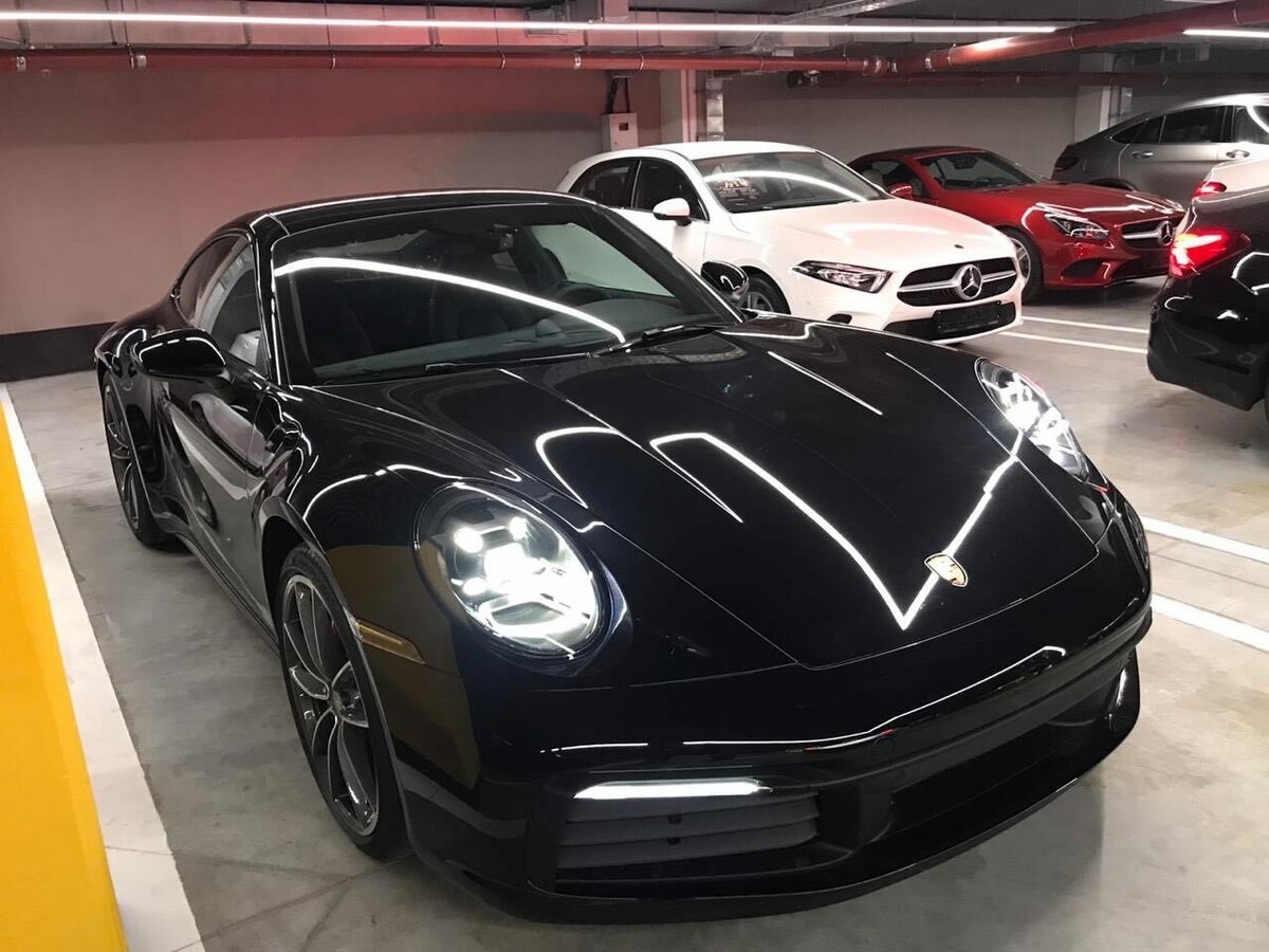 Porsche черный матовый