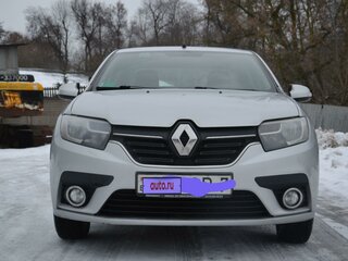 2019 Renault Logan II Рестайлинг, серебристый, 669366 рублей, вид 1