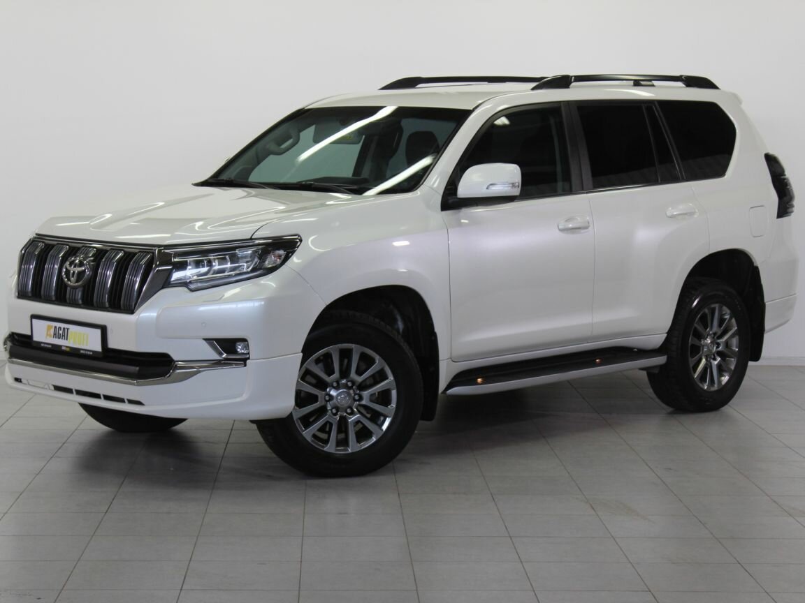 Toyota Land Cruiser Prado 2018 Р±РµР»С‹Р№