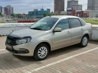 2019 Lada (ВАЗ) Granta I Рестайлинг, серый, 640000 рублей, вид 1