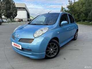 2002 Nissan March III (K12), голубой, 390000 рублей, вид 1