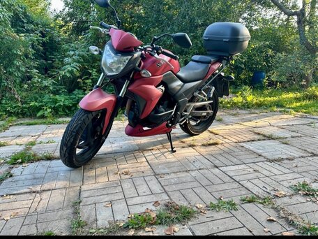 Купить б/у Sym Wolf T2 передач в Москве: красный дорожный 2012