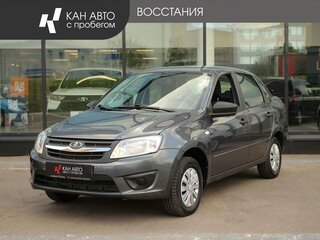 2017 Lada (ВАЗ) Granta I, серый, 571600 рублей, вид 1