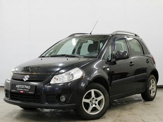 2008 Suzuki SX4 I (Classic), чёрный, 450000 рублей, вид 1