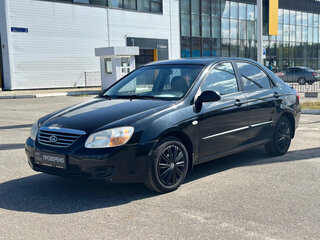 2006 Kia Cerato I, чёрный, 410000 рублей, вид 1