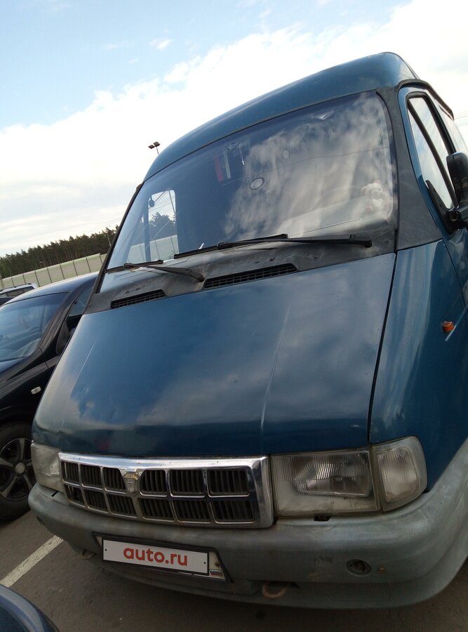 Купить б/у ГАЗ Соболь (2752) бензин механика в Москве: синий ...