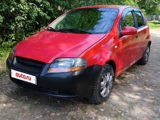 2007 Chevrolet Aveo I, красный, 165000 рублей, вид 1
