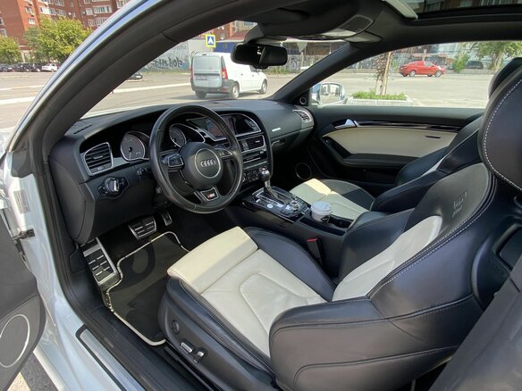 2012 Audi S5 I (8T) Рестайлинг, белый - вид 17