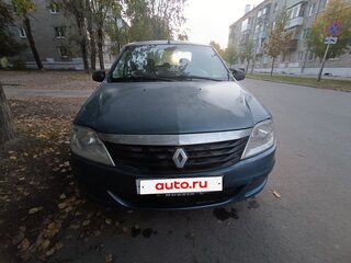 2010 Renault Logan I Рестайлинг, синий, 250000 рублей, вид 1