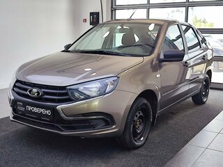 2020 Lada (ВАЗ) Granta I Рестайлинг, серый, 649000 рублей, вид 1