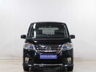 2012 Nissan Serena IV (C26), чёрный, 1349000 рублей, вид 1