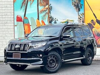 2022 Toyota Land Cruiser Prado 150 Series Рестайлинг 3, чёрный, 3168000 рублей, вид 1