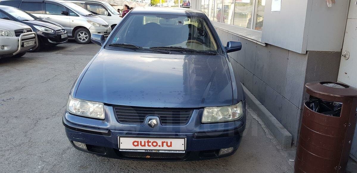 Иранский автомобиль саманд
