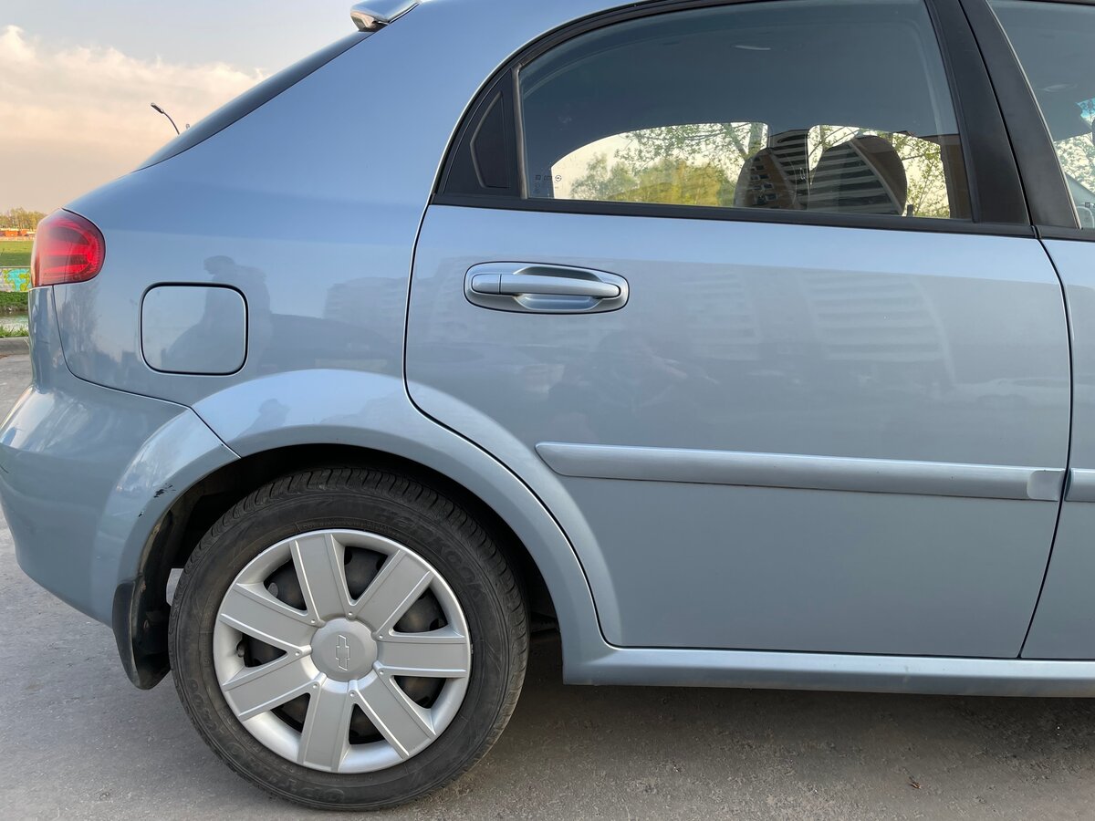 Chevrolet lacetti голубой