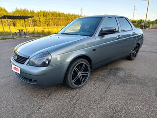2008 Lada (ВАЗ) Priora I, серый, 335000 рублей, вид 1