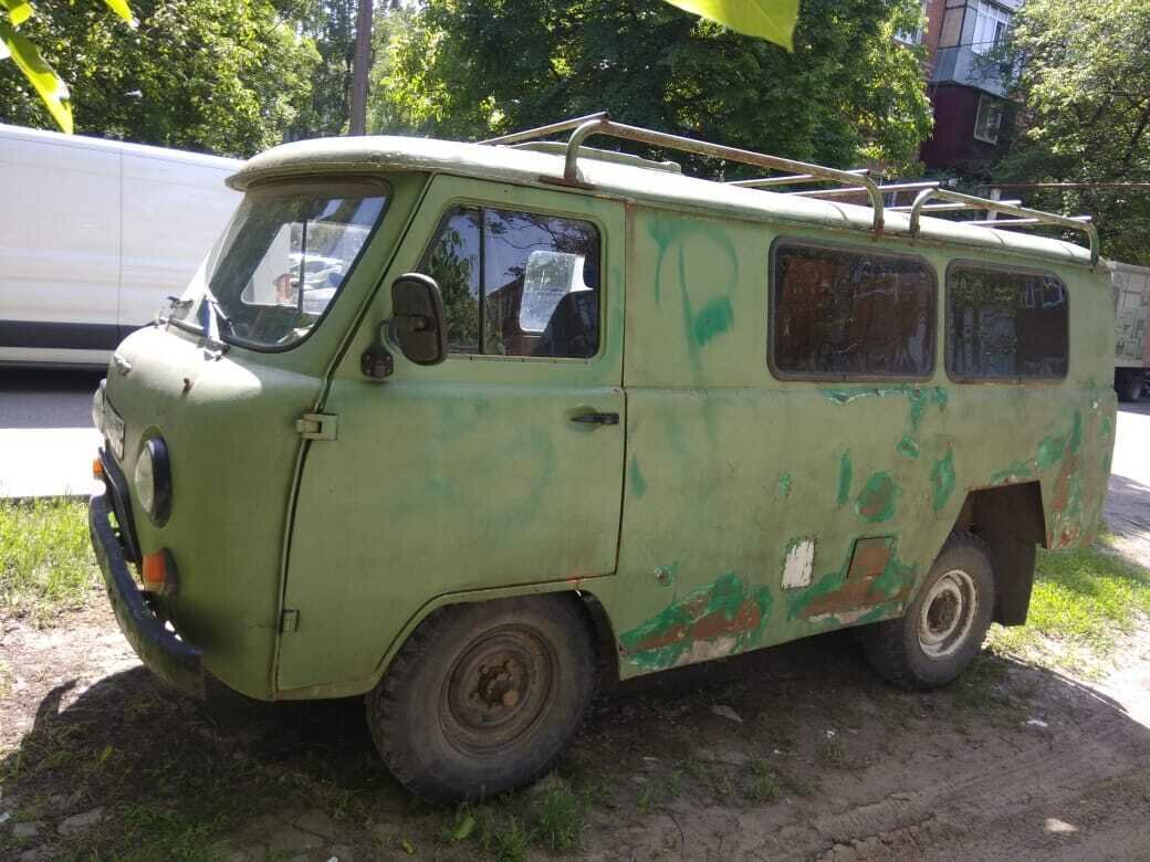 Зелёный УАЗИК Абхазия открытый