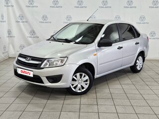 2016 Lada (ВАЗ) Granta I, серебристый, 493000 рублей, вид 1