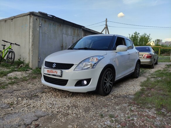 2012 Suzuki Swift IV, белый