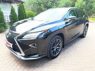 2016 Lexus RX 200t IV, чёрный, 3250000 рублей, вид 1