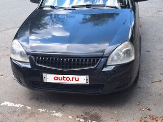 2008 Lada (ВАЗ) Priora I, чёрный, 105000 рублей, вид 1
