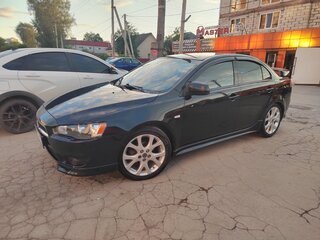 2008 Mitsubishi Lancer X, чёрный, 740000 рублей, вид 1