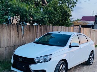 2017 Lada (ВАЗ) Vesta I, белый, 750000 рублей, вид 1