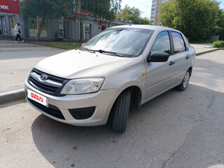 2016 Lada (ВАЗ) Granta I, серебристый, 350000 рублей, вид 1