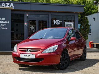 2004 Peugeot 307 I, красный, 349000 рублей, вид 1