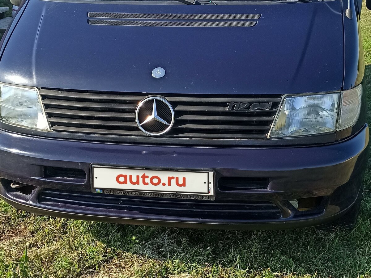 Мерседес вито синий