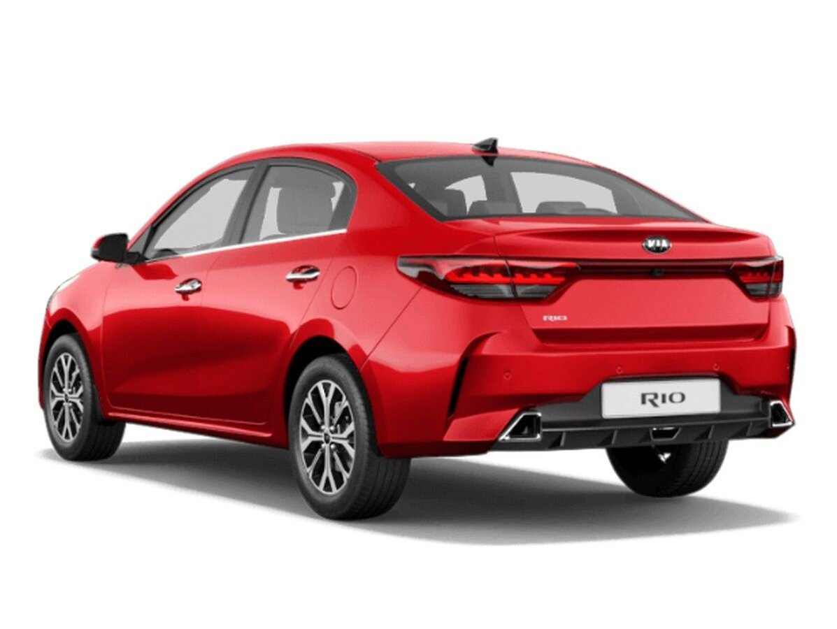 Kia Rio Red 2021